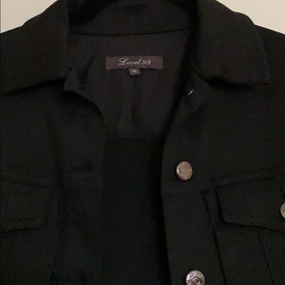 Level 99 Black Jacket XS NWOT - Picture 3 of 6